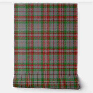 Grijze Tartan Plaid Schotse Clan Behang