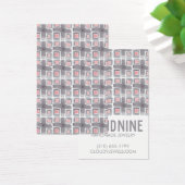 Grijze Tegel die Ketting-juwelen-display Kaart ver (Bureau)