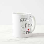 Grijze tekst Opa van Bride Koffiemok (Voorkant rechts)