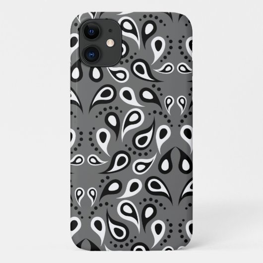 grijze telefooncel Case-Mate iPhone case (Achterkant)