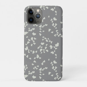 Grijze terrazzo Minimale moderne Case-Mate iPhone Case