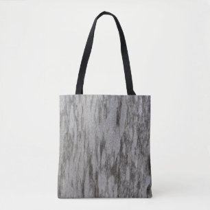 Grijze textiel tote bag