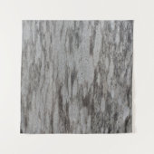 Grijze textiel wandkleed (Voorkant)