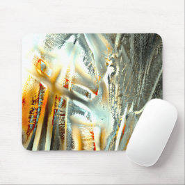 Grijze textuur die onderdelen brandt tot digitale  muismat