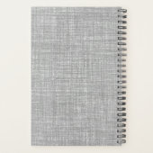 Grijze textuur planner (Achterkant)