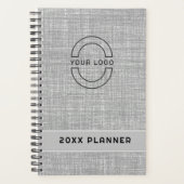 Grijze textuur planner (Voorkant)