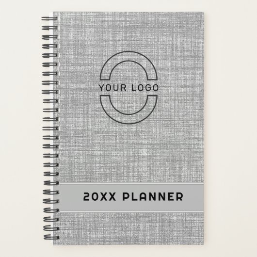 Grijze textuur planner (Voorkant)