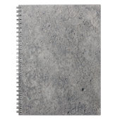 Grijze textuur van betoncement notitieboek (Voorkant)