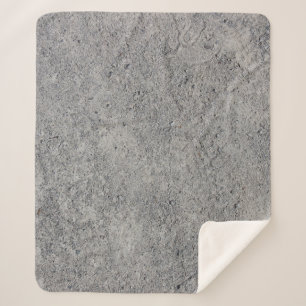 Grijze textuur van betoncement sherpa deken