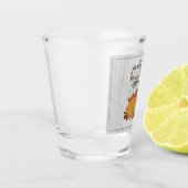 Grijze Thanksgiving Pompoenen en Squash Shot Glas (Links)
