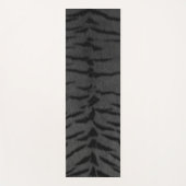 Grijze tijgerhuid Afdrukken Yoga Mat (Voorkant)