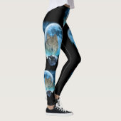 Grijze timber Wolf Full Moon Escape Leggings (Rechts)
