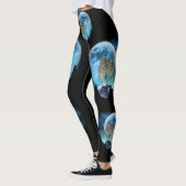Grijze timber Wolf Full Moon Escape Leggings (Links)