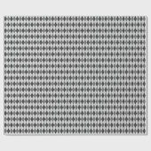 Grijze Tinten Argyle Inpakpapier (Vlak)