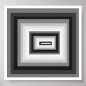 grijze tinten poster (Voorkant)