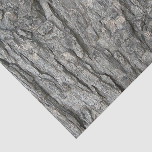 Grijze tinten Rustige houtsbarak Afdrukken Tissuepapier (Detail)