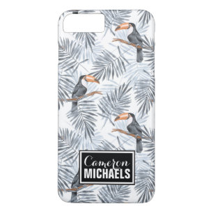 Grijze Toekan Voeg Je Naam Toe Case-Mate iPhone Case