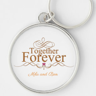 Grijze together sleutelhanger