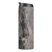 Grijze Tonen Marmeren Steen Thermosbeker (Geroteerd rechts)