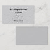 Grijze toon op Tone Hibiscus Visitekaartje (Voorkant / Achterkant)