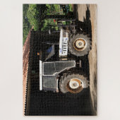 Grijze tractor, El Camino, Spanje Legpuzzel (Verticaal)