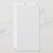 Grijze Trouw Professioneel Minimalistisch Eenvoudi Save The Date (Achterkant)