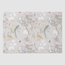 Grijze Tuinen Chinoiserie Wrapping Paper