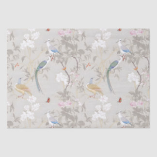 Grijze Tuinen Chinoiserie Wrapping Paper Tissuepapier