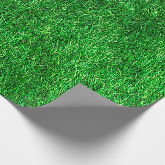 Grijze tuingrond cadeaupapier (Hoek)