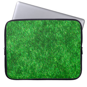 Grijze tuingrond laptop sleeve