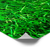 Grijze tuingrond poster (Hoek)