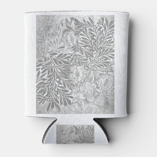 Grijze Tulip en Willow door WM Blikjeskoeler (Voorkant)