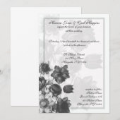 Grijze uitvindingen over het trottoirhuwelijk kaart (Voorkant / Achterkant)