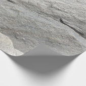 Grijze uitzicht cadeaupapier (Hoek)