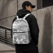 Grijze Urbane Militair Camouflagepatroon Bedrukte Rugzak
