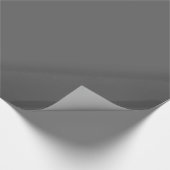 grijze vaste kleur cadeaupapier (Hoek)