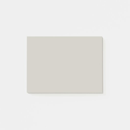 Grijze vaste kleur opnieuw instellen post-it® notes (Voorkant)