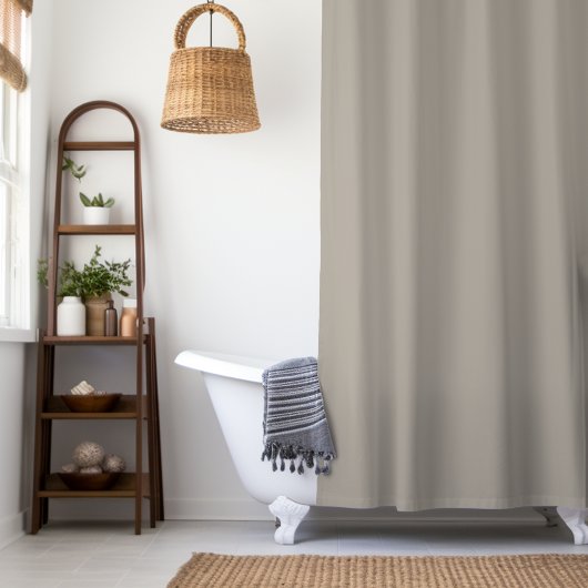 Grijze, vaste kleuren passen deze aan douchegordijn