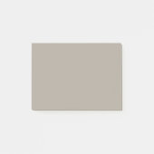 Grijze, vaste kleuren passen deze aan post-it® notes (Voorkant)