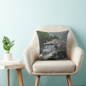 Grijze veevoer Cistern Truck voor vrachtwagens en  Kussen (Stoel)