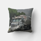 Grijze veevoer Cistern Truck voor vrachtwagens en  Kussen (Achterkant)