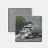 Grijze veevoer Cistern Truck voor vrachtwagens en  Magneet (Voorkant / Achterkant)