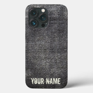 Grijze velours antraciettapijt tapijt Case-Mate iPhone case