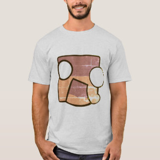 Grijze vent t-shirt