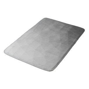 Grijze Verlopende Geometrische Mesh Patroon Badmat