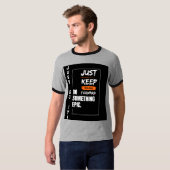 Grijze Vibe T-shirt (Voorkant volledig)