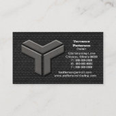 Grijze Visitekaartje (Achterkant)