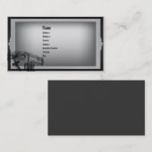 Grijze Visitekaartje (Voorkant / Achterkant)