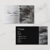 Grijze Visitekaartje (Voorkant / Achterkant)