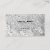 Grijze Visitekaartje van Graniet (Achterkant)